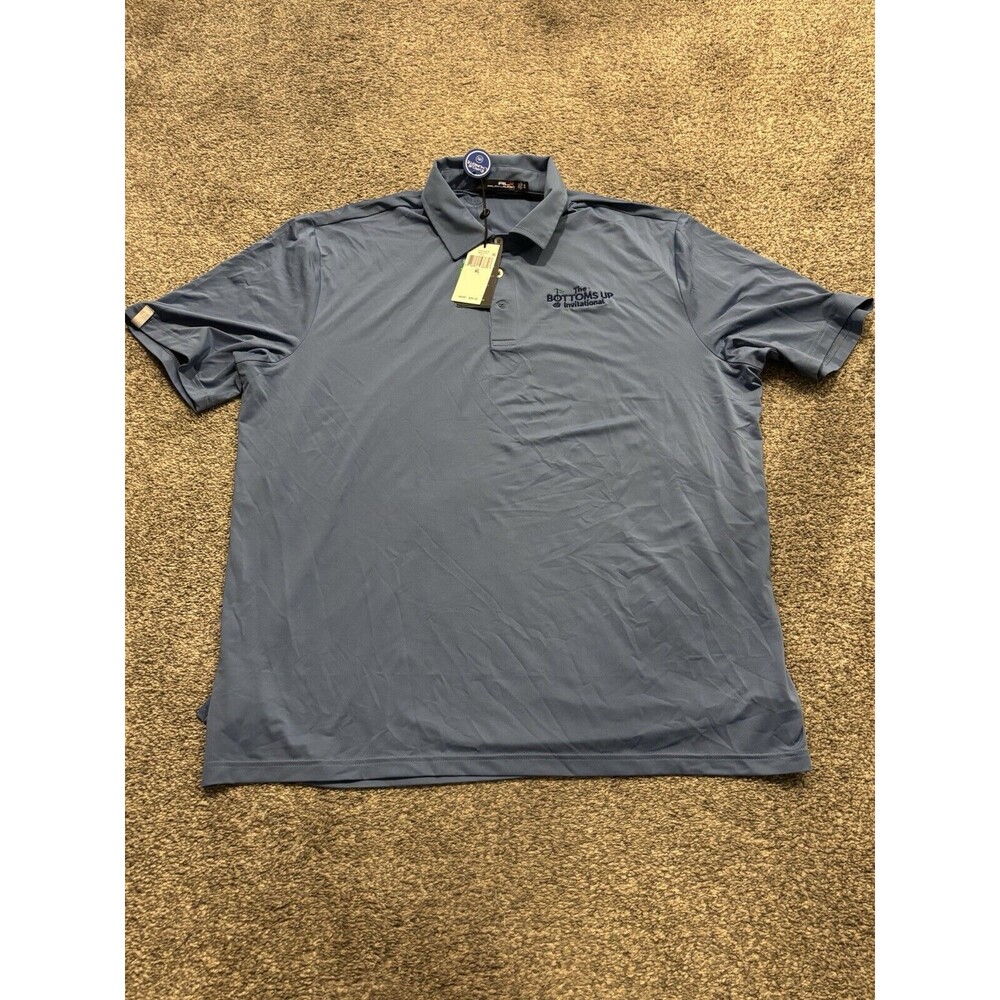 RLX Ralph Lauren Golf Polo Shirt Mens Size XL Bottoms Up Invitational  *STAIN*